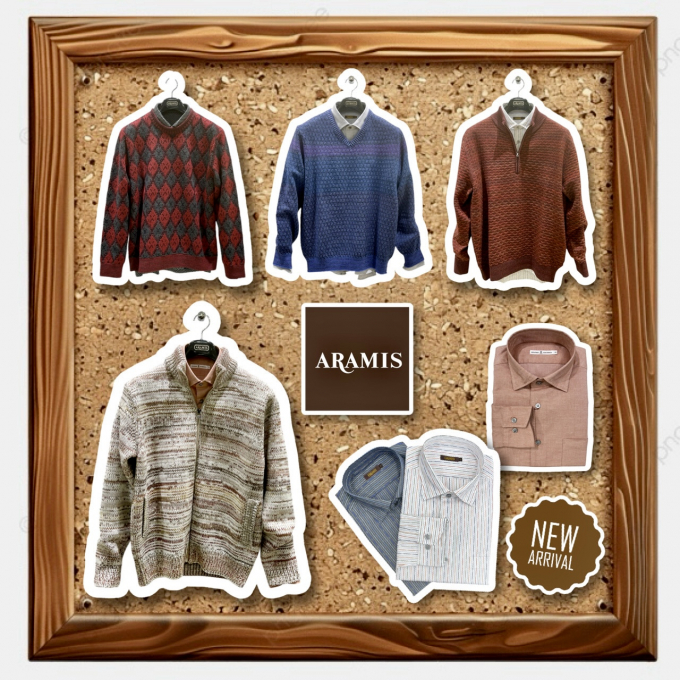 素材の魅力を纏う。アラミスの新作ニット4選