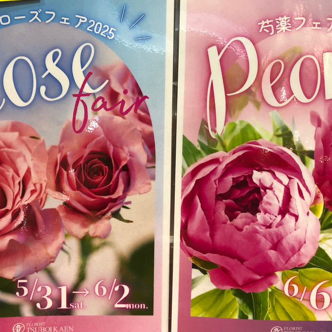 今年もやります！ローズ・芍薬フェア🌹