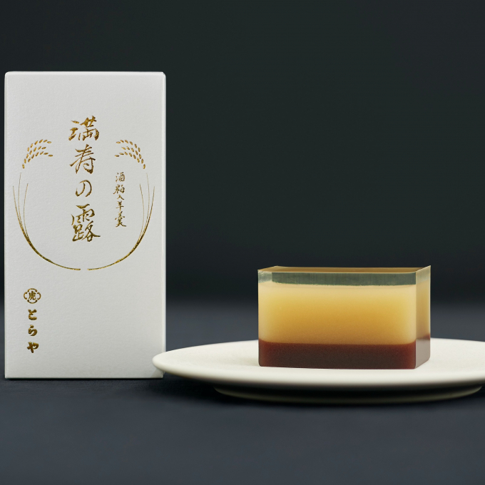 酒粕入羊羹『満寿の露』