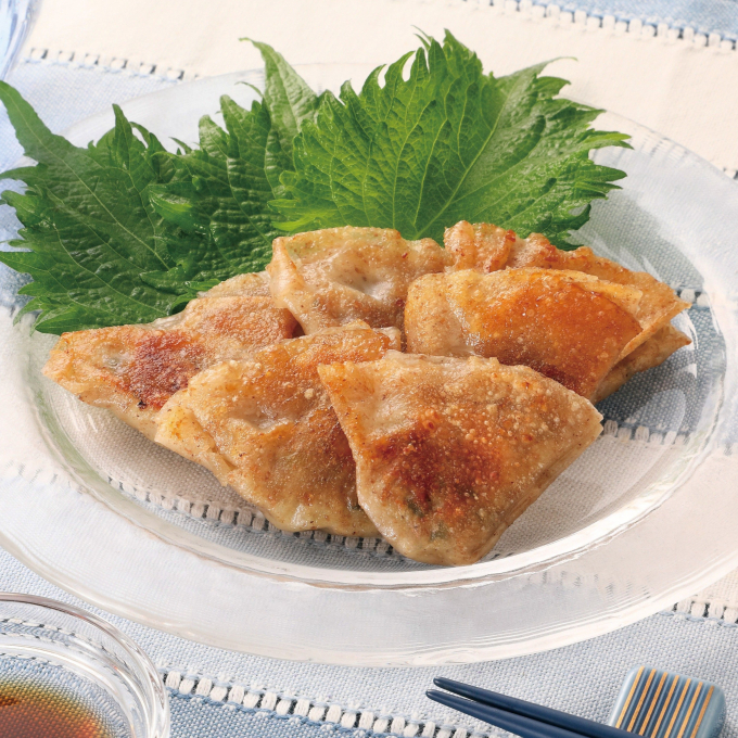 夏の季節餃子 全粒粉しそ餃子　限定販売！！