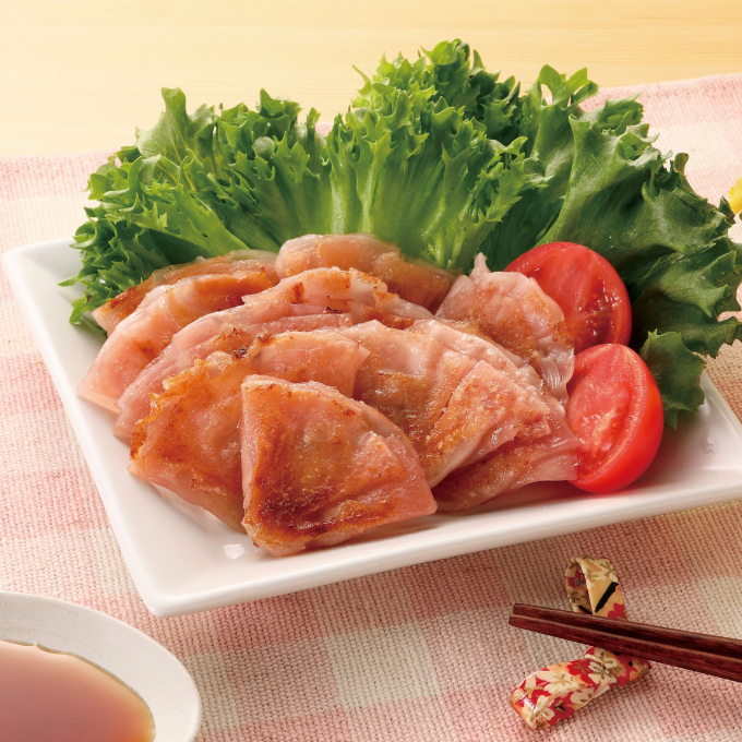 季節の餃子　えび餃子　期間限定販売中！！