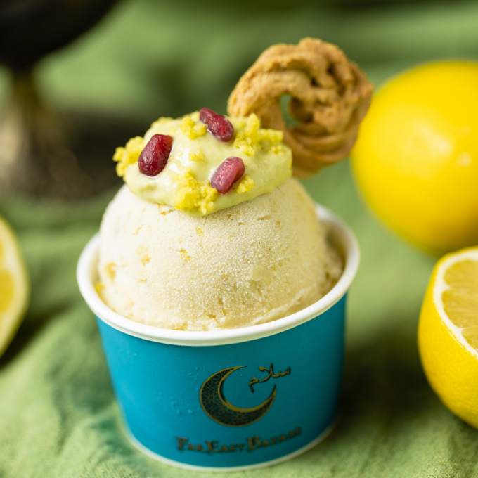 6月限定ジェラート🍋ビターレモン
