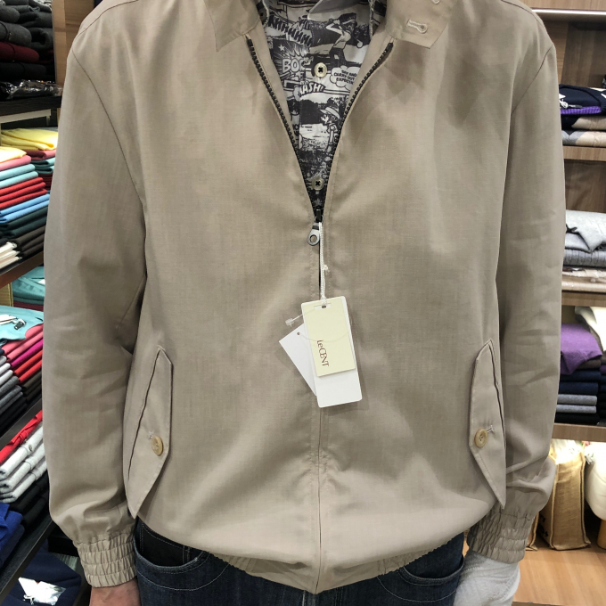 ラミー混ブルゾン