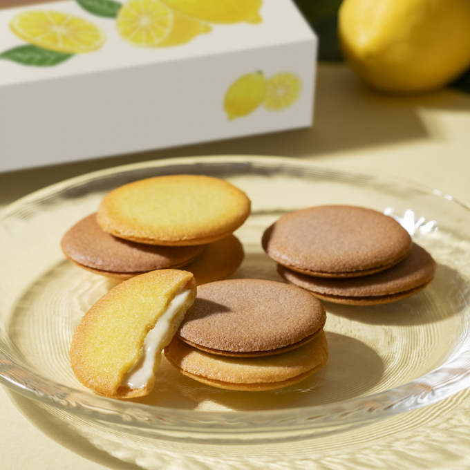 爽やかなレモンが香る『瀬戸内レモンラングドシャクッキー』