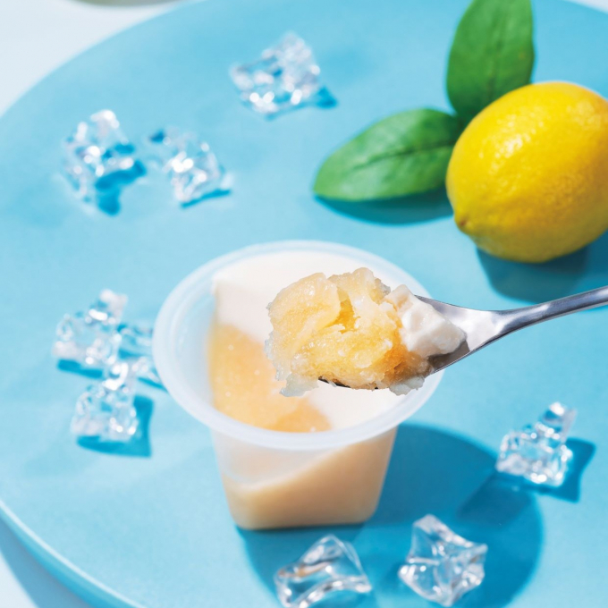 期間限定🎐『凍らせて食べる カカオフルーツ＆瀬戸内レモンシャーベット🍋』発売中