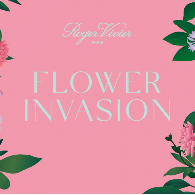 ＜ロジェ ヴィヴィエ＞ 2023年春夏コレクション ポップアップ「FLOWER INVASION」