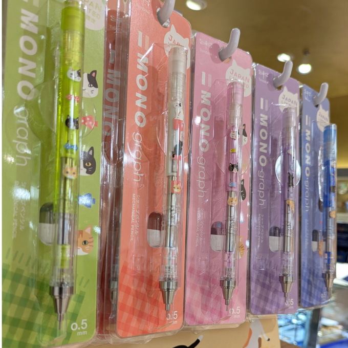 トンボ鉛筆 日本限定MONO graphシャープ発売のご案内🐱