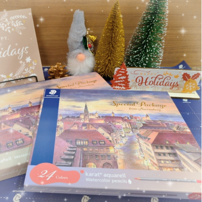 ステッドラー　カラトアクェレル水彩色鉛筆スペシャルパッケージ