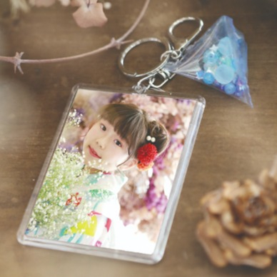 ☆ご予約制ワークショップ☆写真入りキーホルダーを作ろう！♪