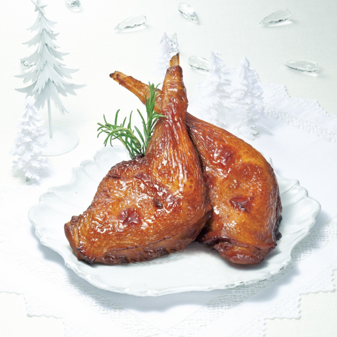 クリスマスの定番 柿安のレッグチキン