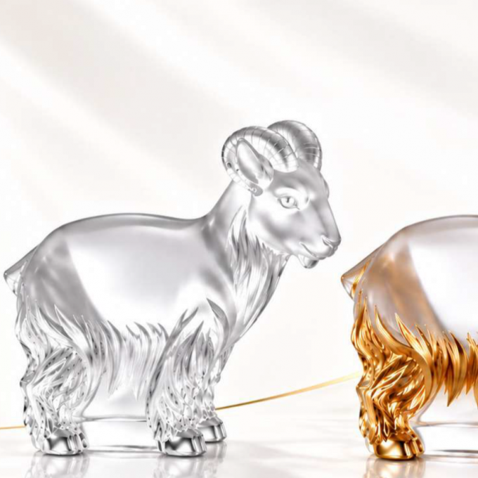 2027干支スカルプチャー GOAT