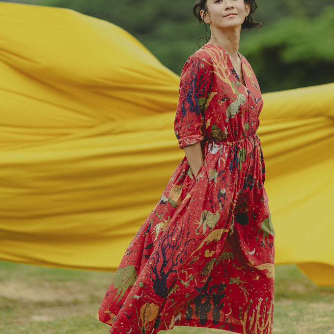 インドの手仕事　イエローレーベル