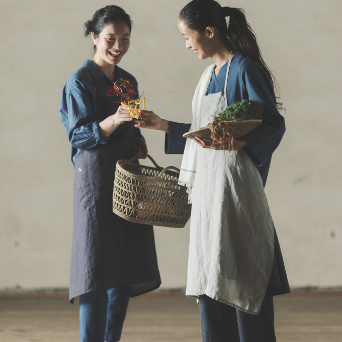 リネンエプロン