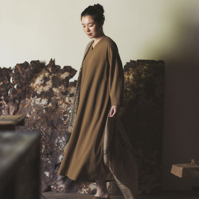 ウールクレープツイル