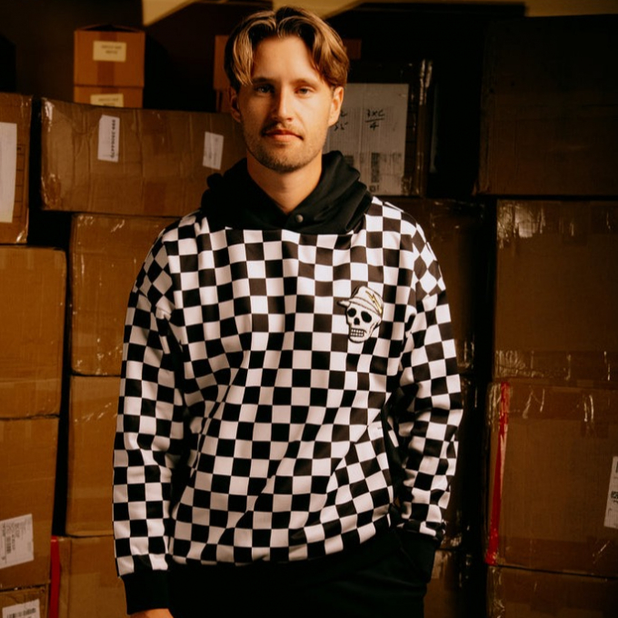 【デヴァロー】Quist TEXBRID フリースフーディ