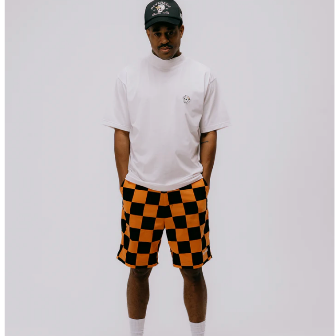 【デヴァロー】CHECK MATE HALF PANTS