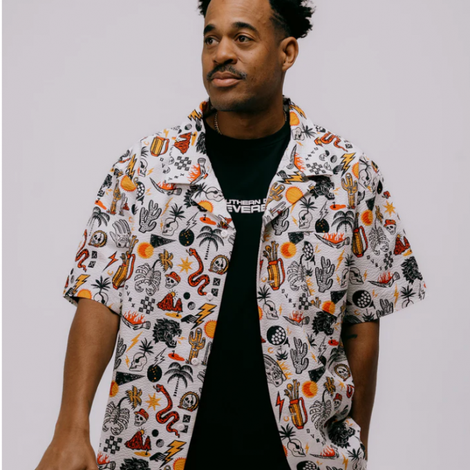 【デヴァロー】OUT OF BOUNDS PT SHIRT