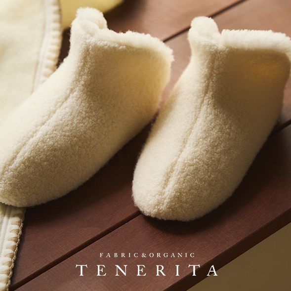 リサイクルウールスリッパ