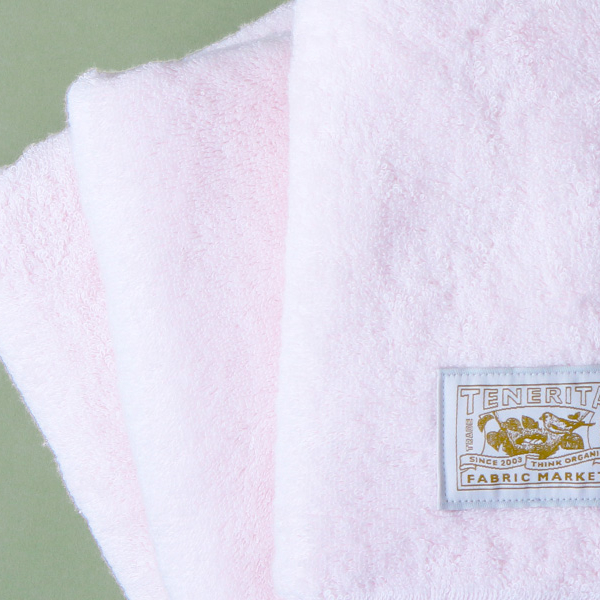 限定カラーの超甘撚りタオル「サクラ」