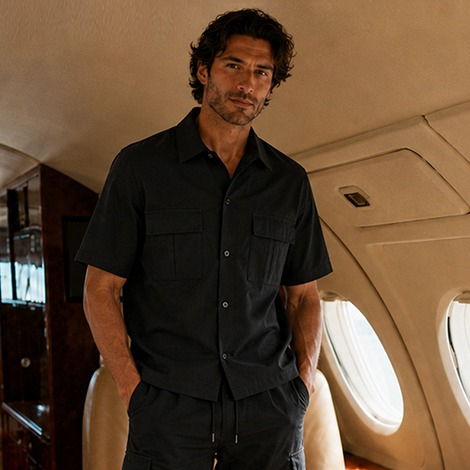 1PIU1UGUALE3 / Del Piero / GRANVIA EASY S/S SHIRTS