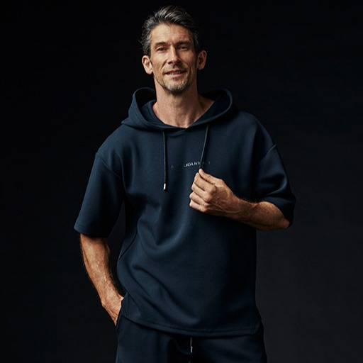 1PIU1UGUALE3 / S/S HOODED TEE