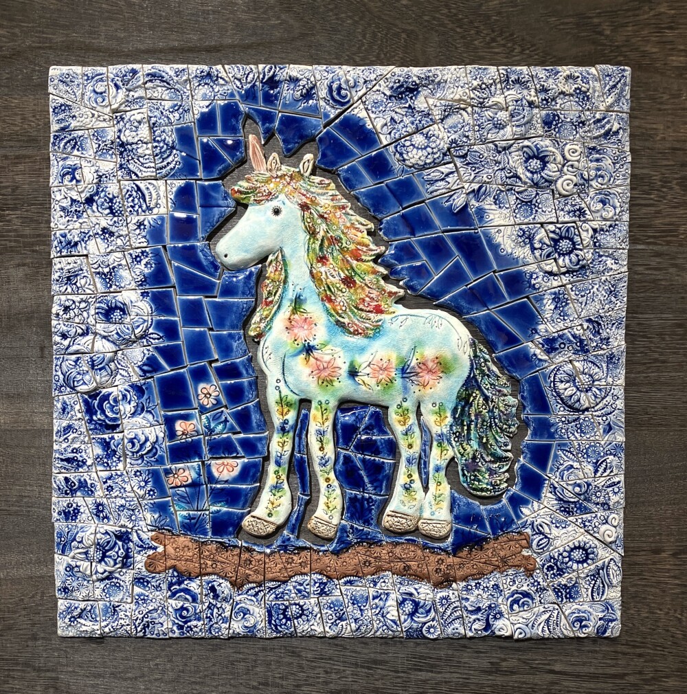 ～太陽の国の贈り物～　船戸あやこ　スペインタイルアート展