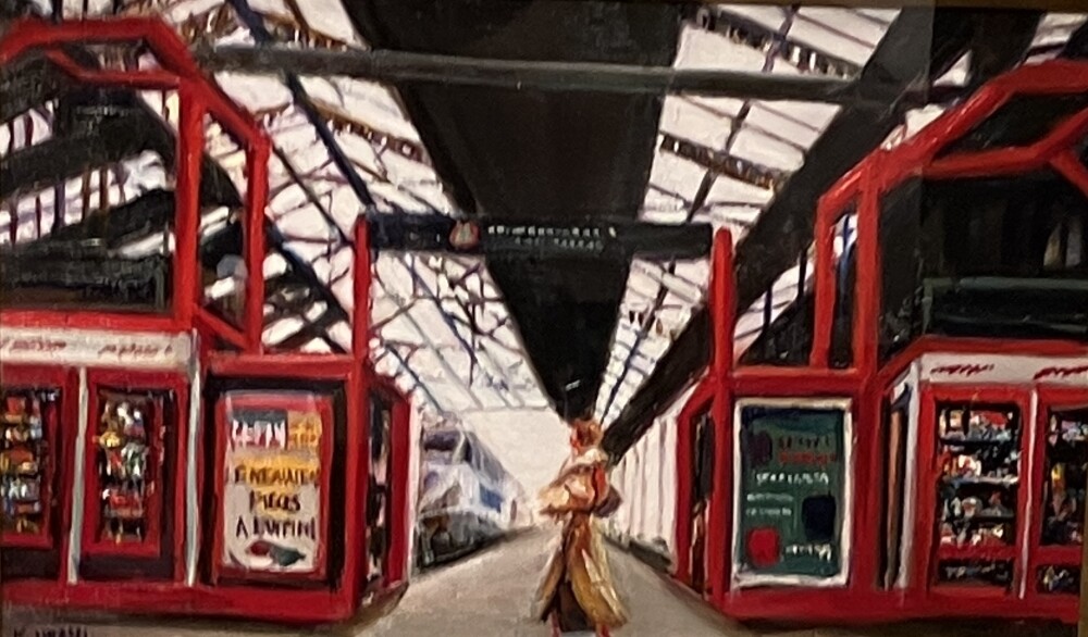 ー今を生きるパリを描くー　岩見健二　油絵展