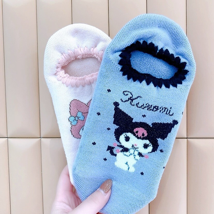 新作✨《マイメロディ＆クロミ》デザインのあったかルームソックス🧦✨【Love♥zakka!】