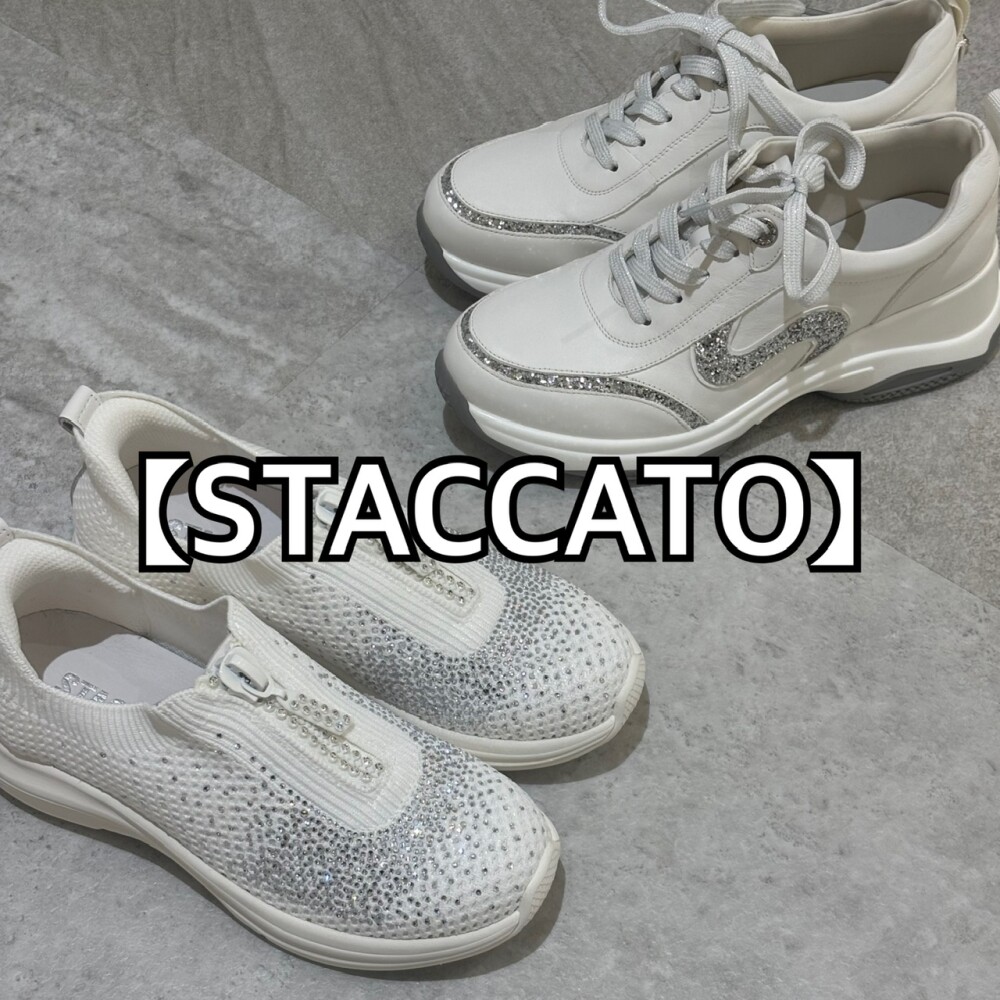 【ホワイトスニーカー】STACCATO/スタッカートおすすめのスニーカー2選‼︎