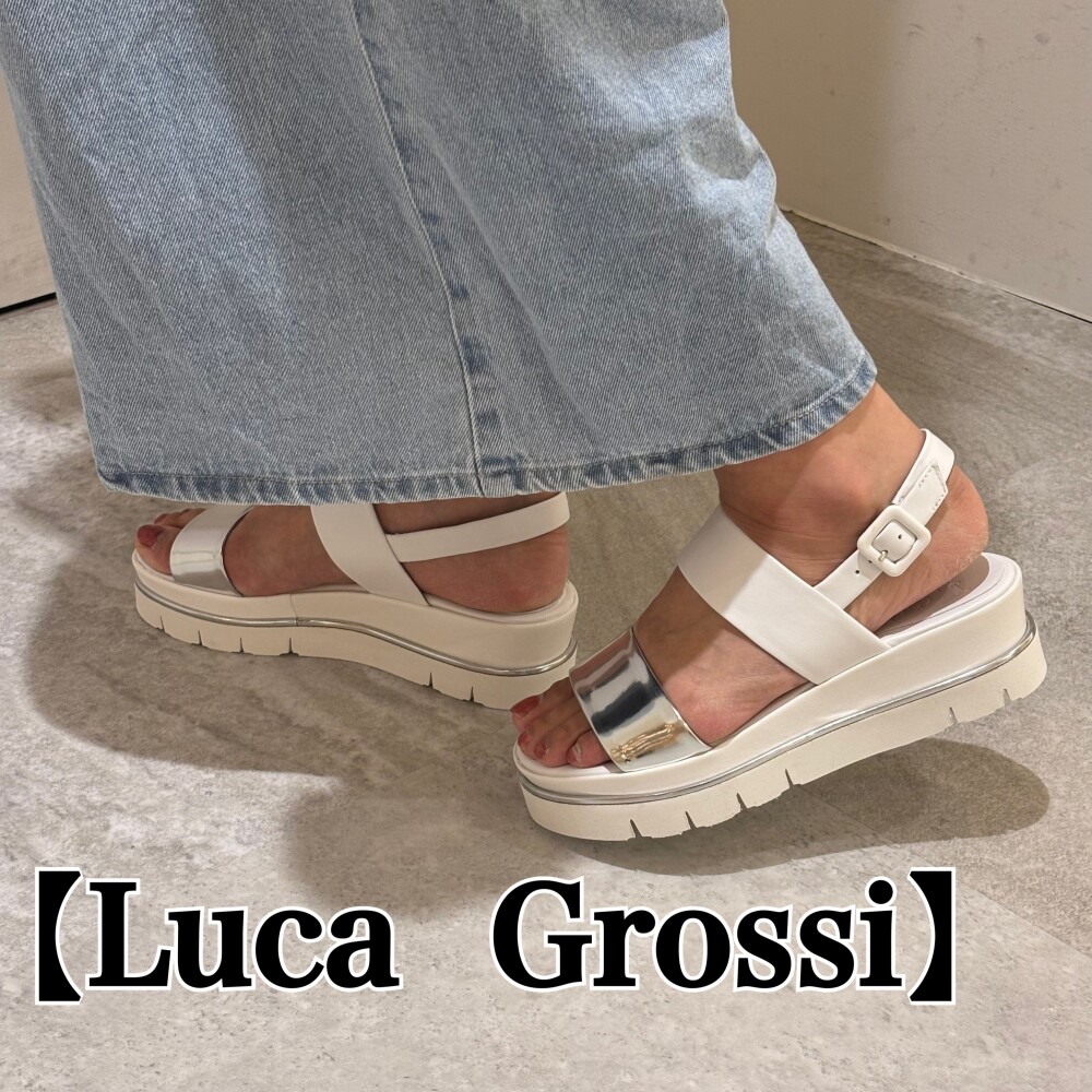 【Luca Grossi】新作サンダルが早くもSALEになりました‼️