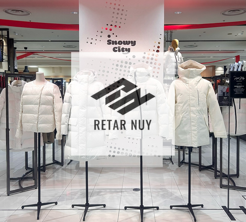北海道が生んだダウンブランド🦢《RETAR NUY / レタールヌイ》POPUP SHOP