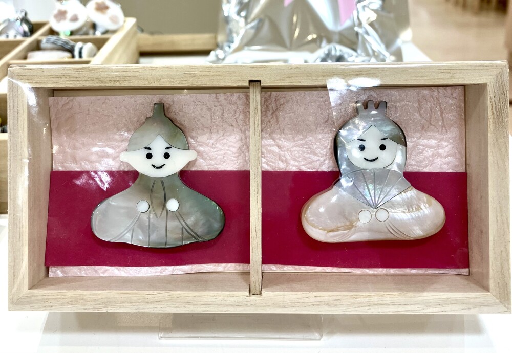『てふ』のお雛様?は小さくて可愛い?
