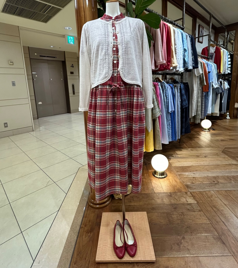 夏にオススメ❣️コットン素材ワンピース👗