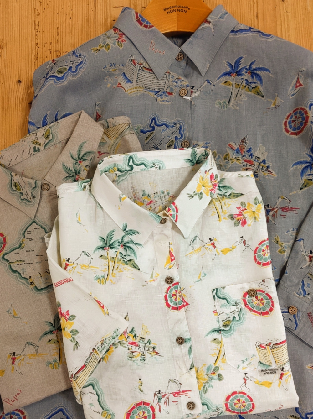 夏が待ち遠しいハワイリゾートプリント