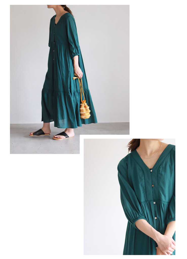 袖があるとこんなに使いやすい イージーケアワンピース スローブイエナ 大丸札幌店公式 Shop Blog