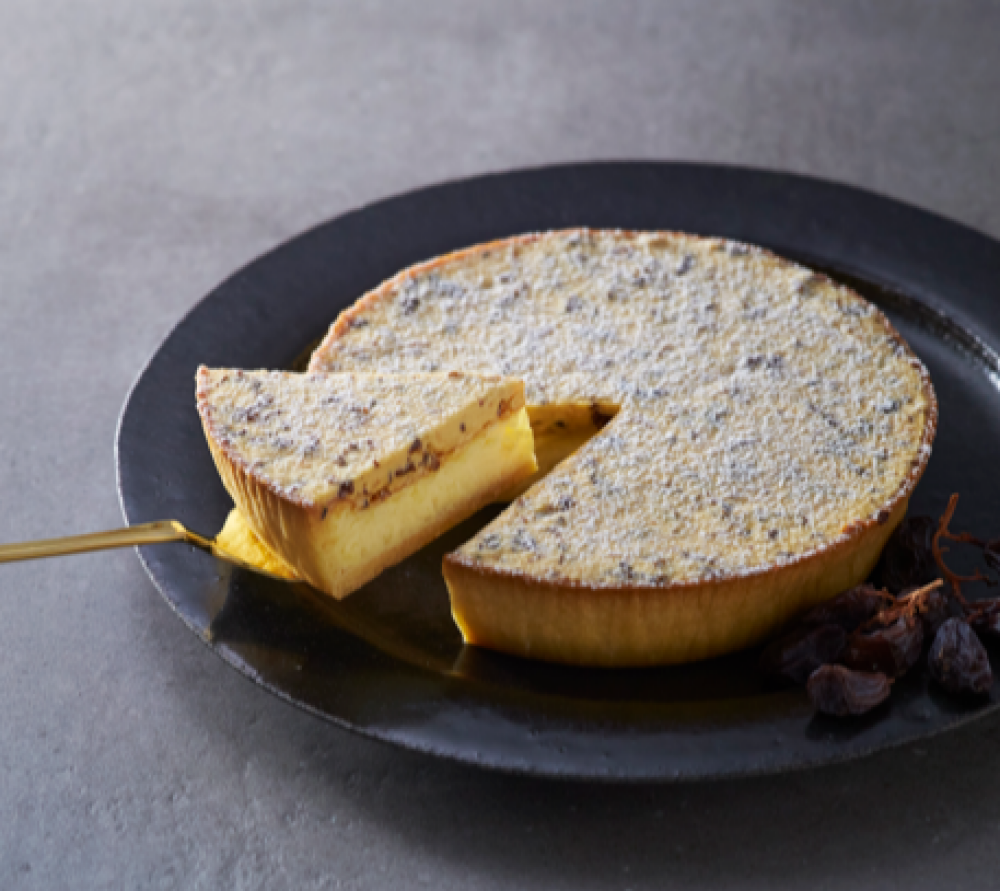 ラムレーズン&バターチーズケーキ