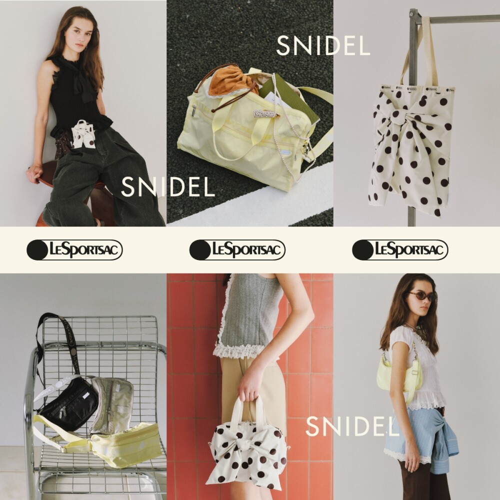 5月13日(水)発売「LeSportsac×SNIDEL」