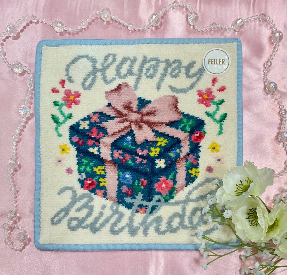 フェイラー】新作『メッセージハンカチコレクション』誕生日