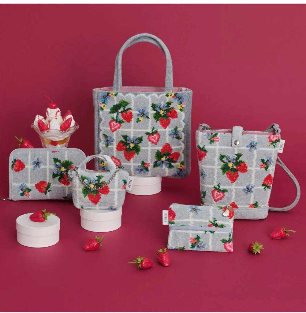 【フェイラー】新作　ストロベリーフィールドプティ〜おしゃべりなイチゴたち🍓〜