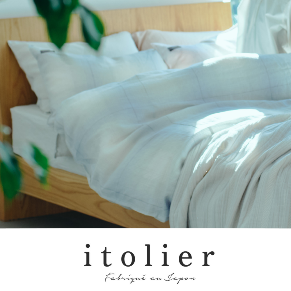 風通りの良い涼やかなリネン掛けふとんカバー〈itolier〉【西川】