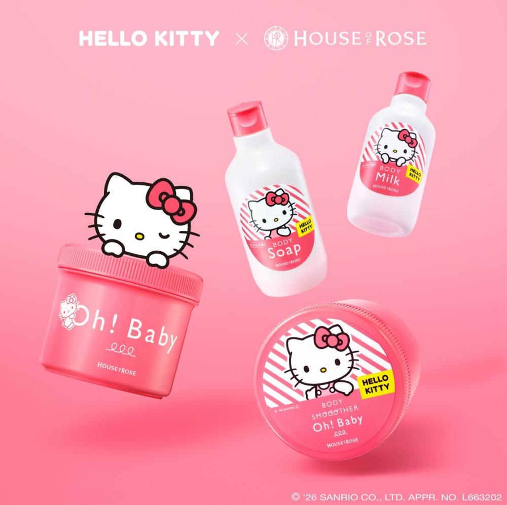 【 ハロー キティ】×【 HOUSE OF ROSE 】