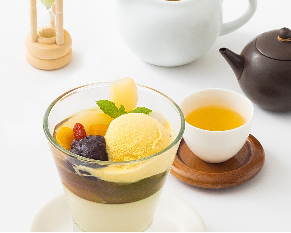 【期間限定】マテ茶パフェ🍃