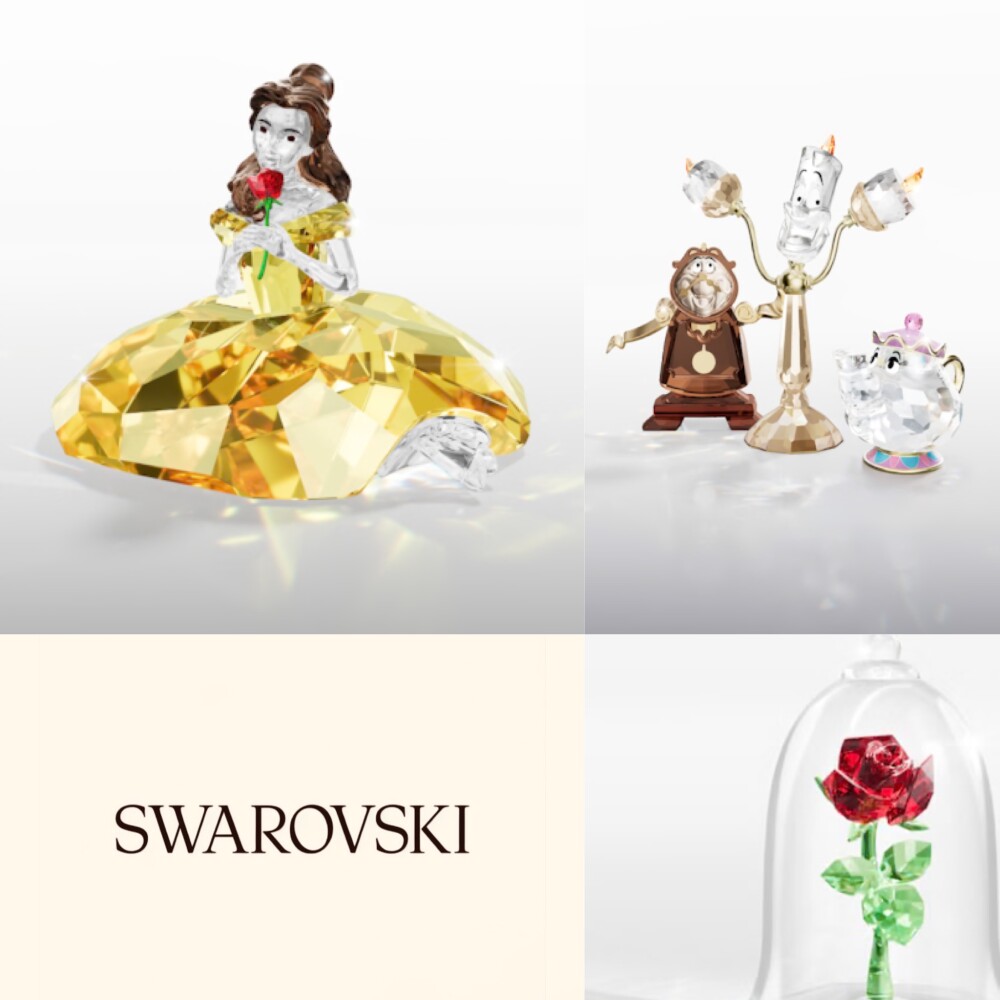 【ディズニー】美女と野獣コレクション【Swarovski】