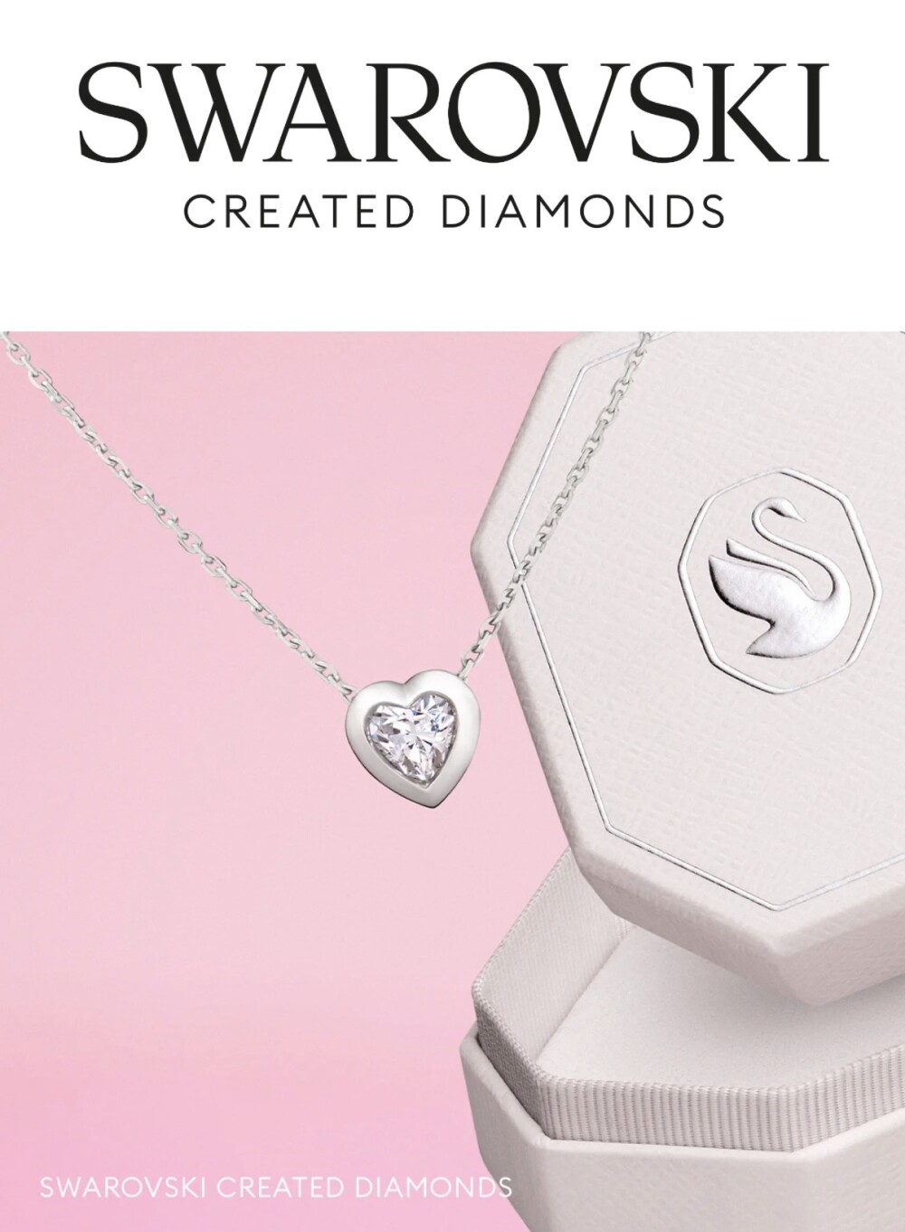 〈Swarovski 〉愛にあふれる『Swarovski Created Diamonds』ジュエリー