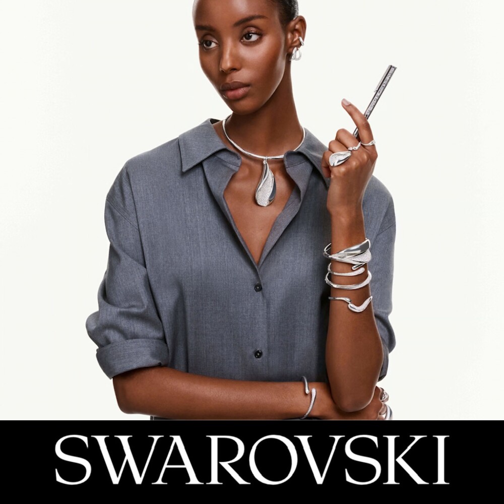 【Classica】Swarovskiのシルバーコレクション 【Swarovski】