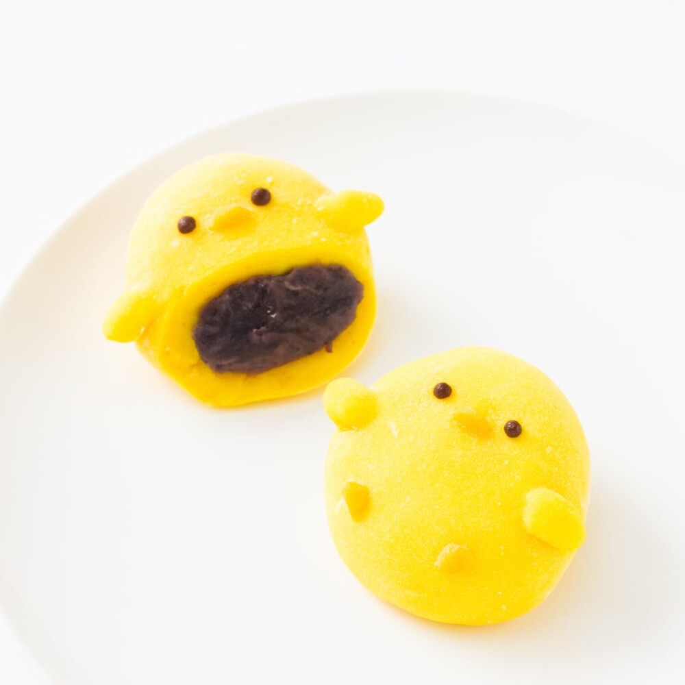 🐣あんバターのぴよこ大福🐣