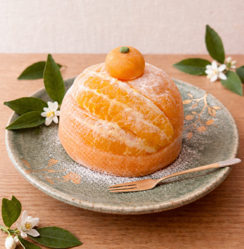 🍊でこぽん大福🍊