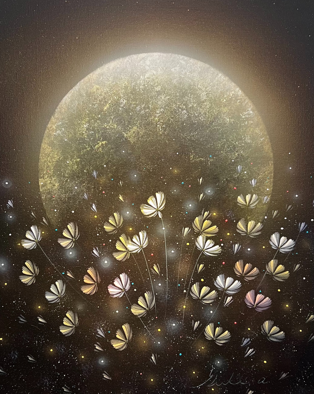 天紫生　絵画展　　AMANO　SHIKI