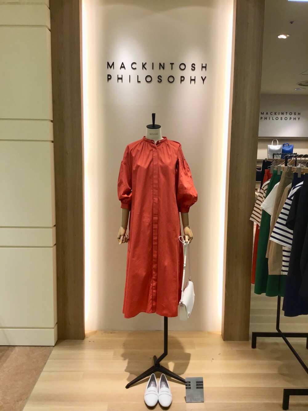 パフスリーブシャツワンピース マッキントッシュフィロソフィー 大丸札幌店公式 Shop Blog