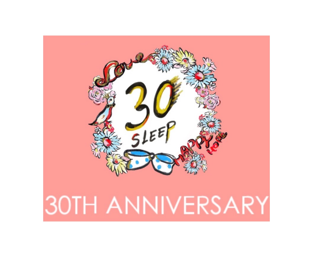 【ワコール/スリープ】ツモリチサト30周年記念デザイン登場💐🦢